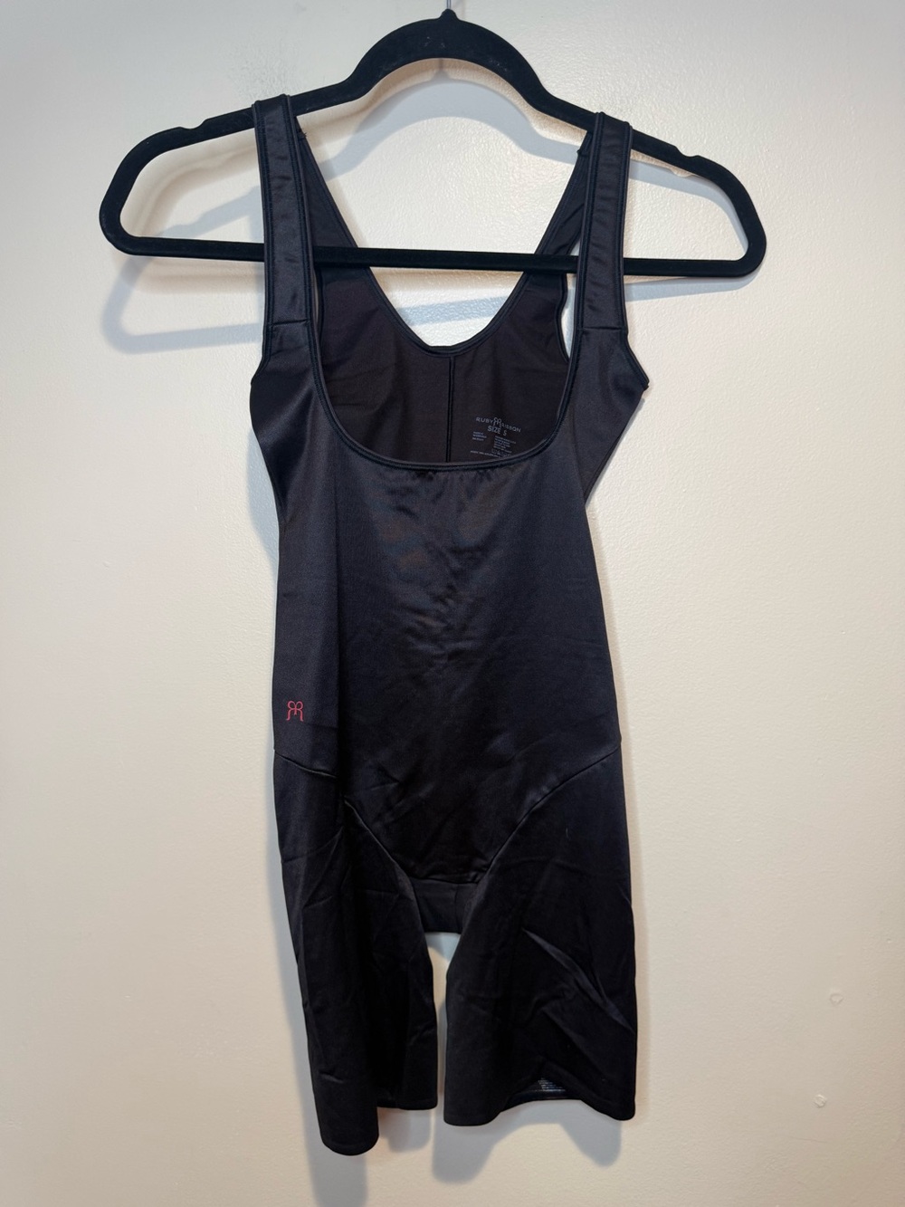 NEW- Ruby Ribbon Mid Thigh open bust Shaping Bodysuit Womens Shapewear Size S